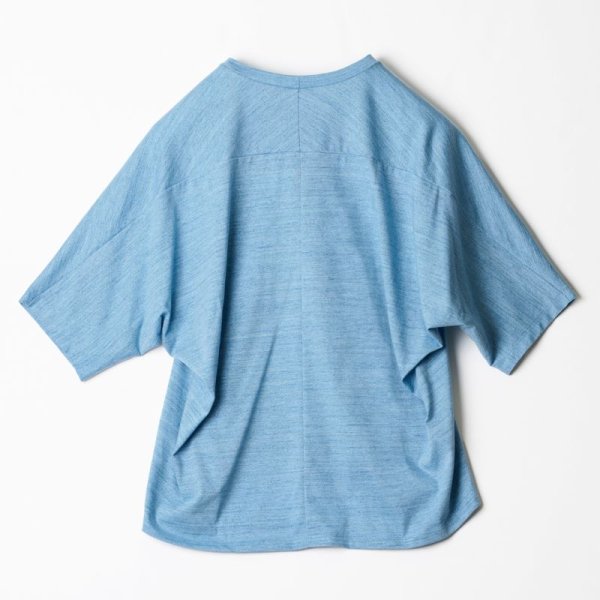 画像2: 型紙：バック切り替えドルマンTシャツ【ニット】