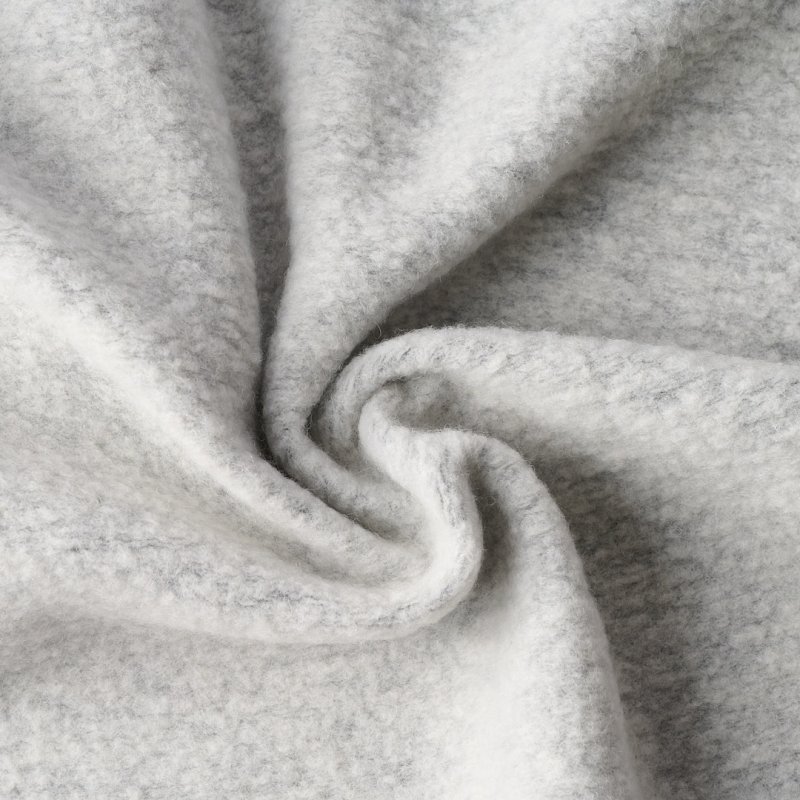 画像3: 【ニット地】リバーシブルニット着分（2.5ｍ）グレー (3)