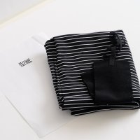 カフス袖Tシャツの材料キット（ボーダー）型紙付