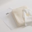画像1: タックブラウスの材料キット（アイボリー）型紙付 (1)