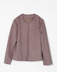 型紙：裏付きノーカラージャケット