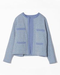 型紙：バイカラージャケット【ニット】