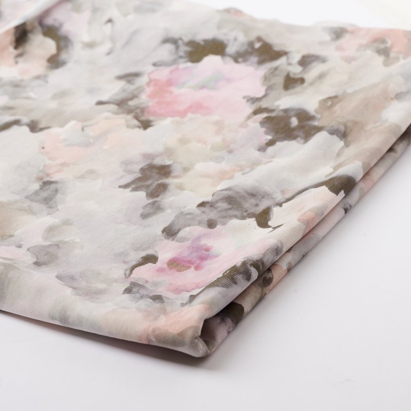 画像5: 【ニット地】強撚天竺プリント着分（1.5ｍ）ピンク (5)