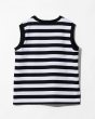 画像8: ノースリーブＴシャツの材料キット（ボーダー）型紙付 (8)