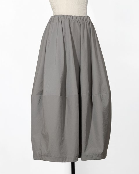 画像7: コクーンスカートの材料キット（グレー）型紙付 (7)