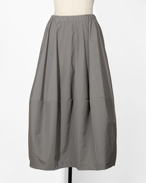 画像9: コクーンスカートの材料キット（グレー）型紙付 (9)